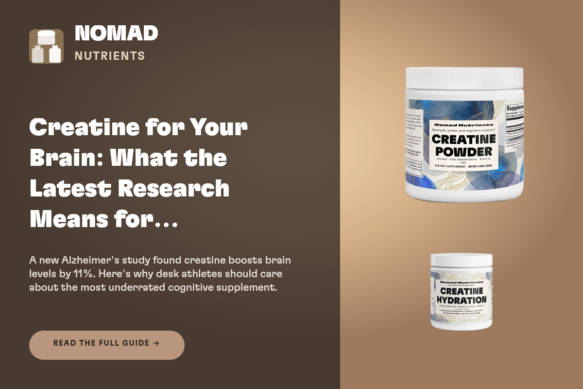 Creatine for Your Brain: What the Latest Research Means for Knowledge Workers