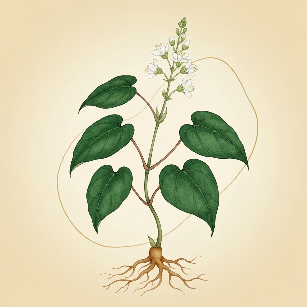 Fo-Ti botanical illustration