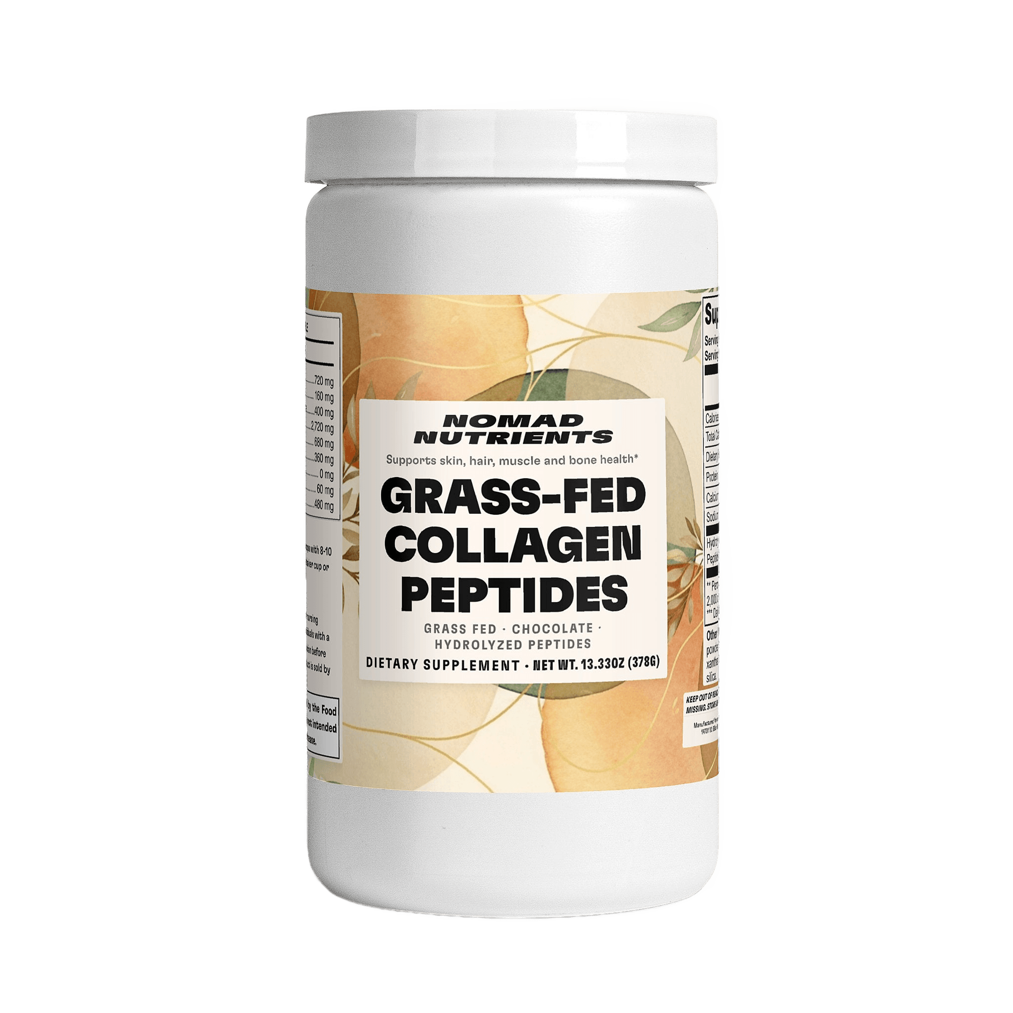 Grass-Fed Collagen Peptides Powder (Chocolate)