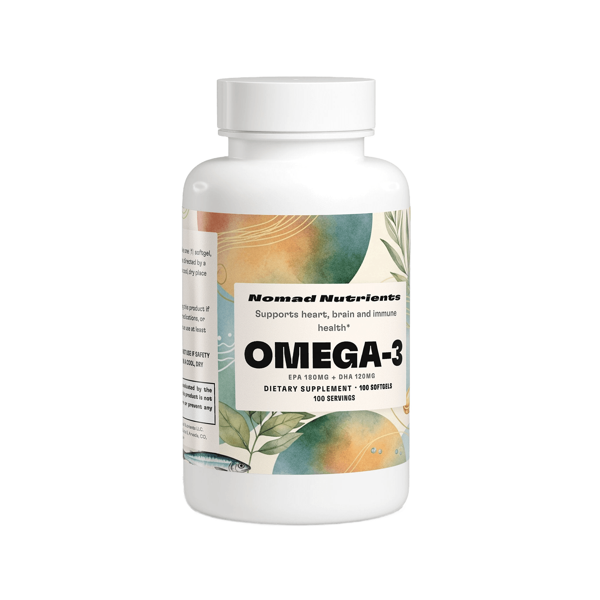 Omega-3 EPA 180mg + DHA 120mg