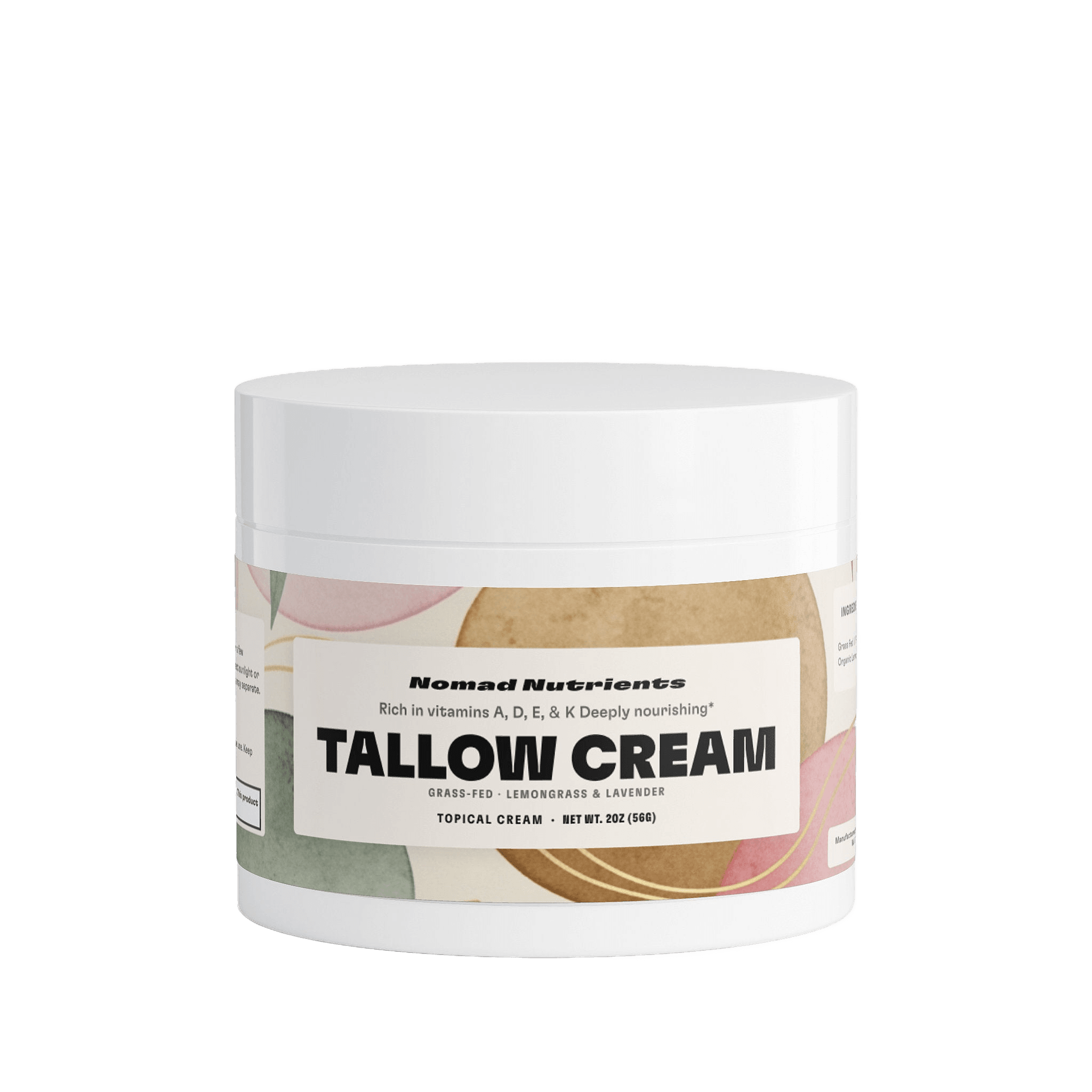 Tallow Cream Lemongrass & Lavender